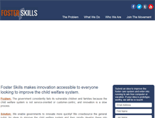 Tablet Screenshot of fosterskills.org